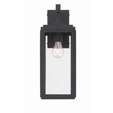 A large image of the Crystorama Lighting Group BYR-80102 Matte Black