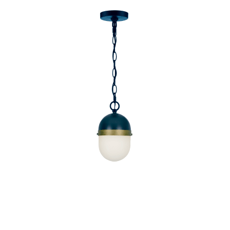 A large image of the Crystorama Lighting Group CAP-8505 Matte Black / Textured Gold