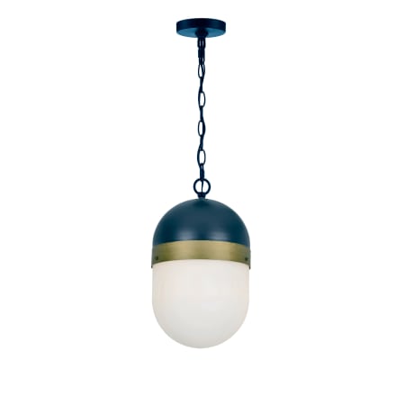 A large image of the Crystorama Lighting Group CAP-8507 Matte Black / Textured Gold