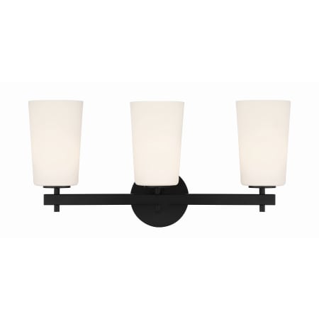 A large image of the Crystorama Lighting Group COL-103 Black