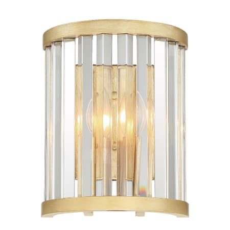 A large image of the Crystorama Lighting Group DAR-1012 Distressed Twilight