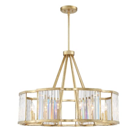 A large image of the Crystorama Lighting Group DAR-1018 Distressed Twilight