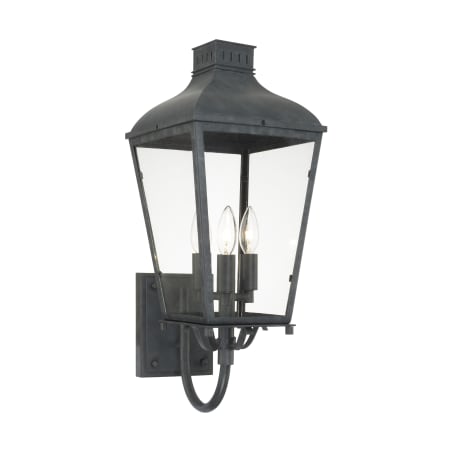 A large image of the Crystorama Lighting Group DUM-9802 Graphite
