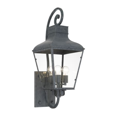 A large image of the Crystorama Lighting Group DUM-9803 Graphite