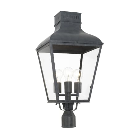 A large image of the Crystorama Lighting Group DUM-9808 Graphite