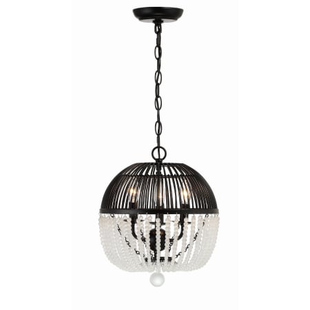 A large image of the Crystorama Lighting Group DUV-623 Matte Black