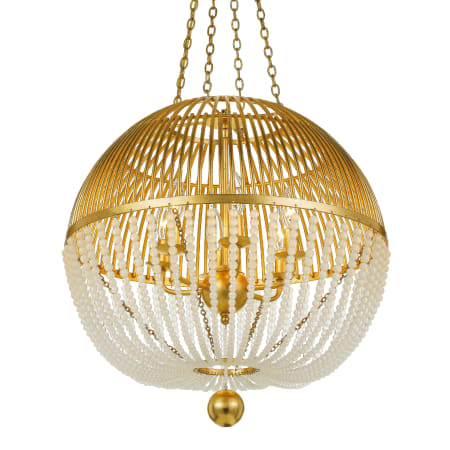 A large image of the Crystorama Lighting Group DUV-626 Antique Gold