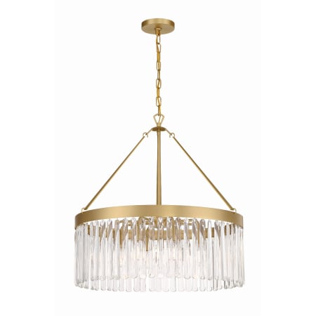 A large image of the Crystorama Lighting Group EMO-5406 Modern Gold
