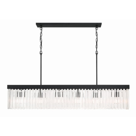 A large image of the Crystorama Lighting Group EMO-5407 Black Forged