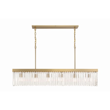 A large image of the Crystorama Lighting Group EMO-5407 Modern Gold