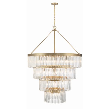 A large image of the Crystorama Lighting Group EMO-5409 Modern Gold