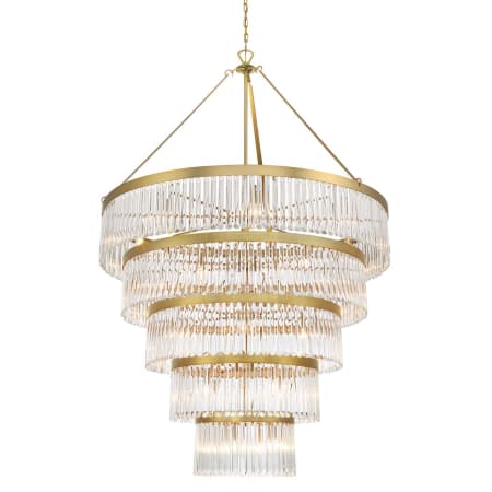 A large image of the Crystorama Lighting Group EMO-5430 Modern Gold
