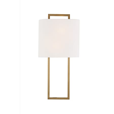 A large image of the Crystorama Lighting Group FRE-422 Vibrant Gold