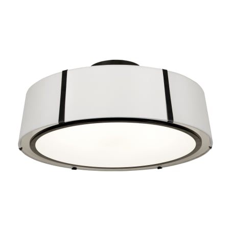 A large image of the Crystorama Lighting Group FUL-907_CEILING Black