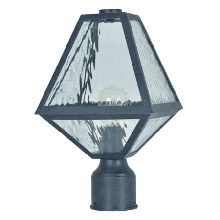 A large image of the Crystorama Lighting Group GLA-9707-WT Black Charcoal