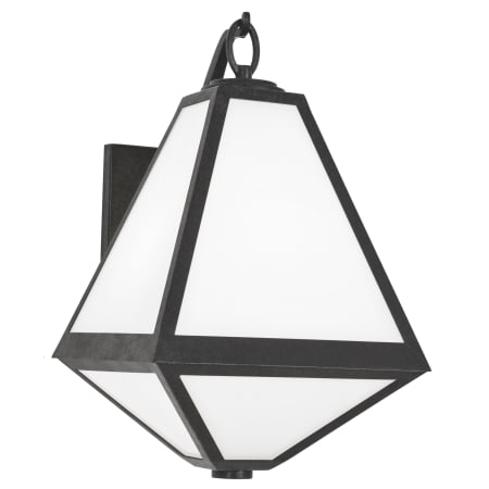 A large image of the Crystorama Lighting Group GLA-9722-OP Black Charcoal
