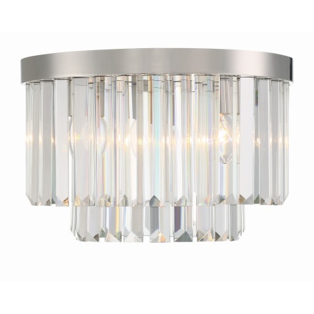 A large image of the Crystorama Lighting Group HAY-1400 Polished Nickel