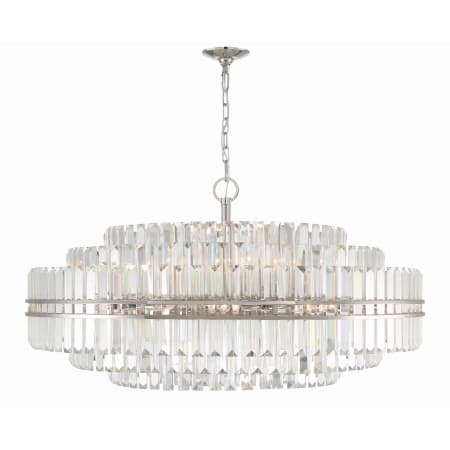 A large image of the Crystorama Lighting Group HAY-1409 Polished Nickel
