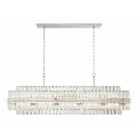 A large image of the Crystorama Lighting Group HAY-1417 Polished Nickel