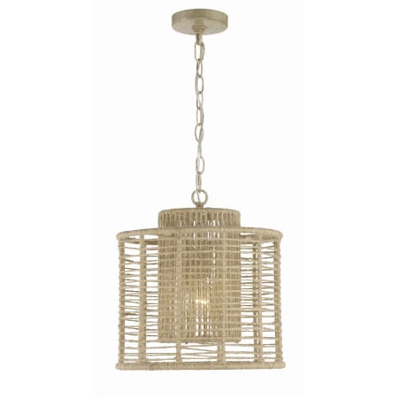 A large image of the Crystorama Lighting Group JAY-A5001 Burnished Silver