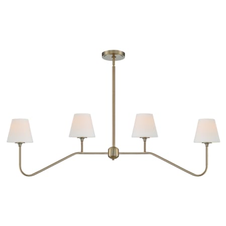 A large image of the Crystorama Lighting Group KEE-A3004 Vibrant Gold