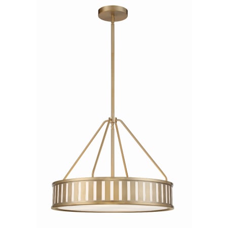 A large image of the Crystorama Lighting Group KEN-8304 Vibrant Gold