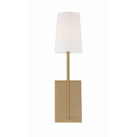 A large image of the Crystorama Lighting Group LEN-251 Vibrant Gold