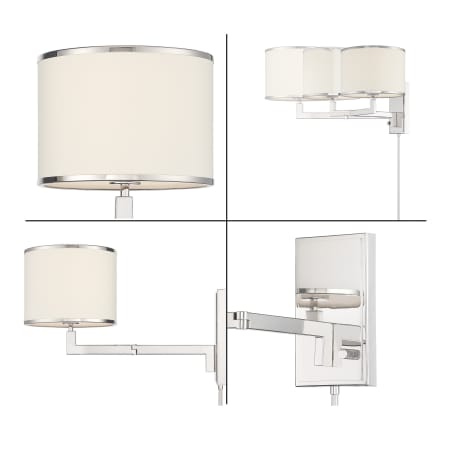 A large image of the Crystorama Lighting Group MAD-B4101 Alternate Image