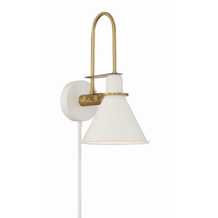 A large image of the Crystorama Lighting Group MED-B5501 White
