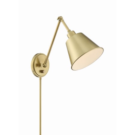 A large image of the Crystorama Lighting Group MIT-A8020 Aged Brass