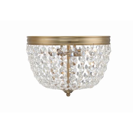 A large image of the Crystorama Lighting Group NOL-312-CL-MWP Vibrant Gold
