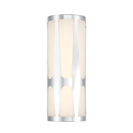 A large image of the Crystorama Lighting Group ROY-802 Polished Chrome