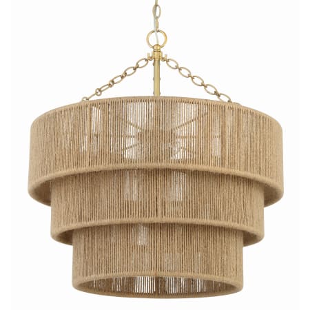A large image of the Crystorama Lighting Group SHY-10907 Soft Gold