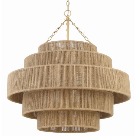 A large image of the Crystorama Lighting Group SHY-10909 Soft Gold