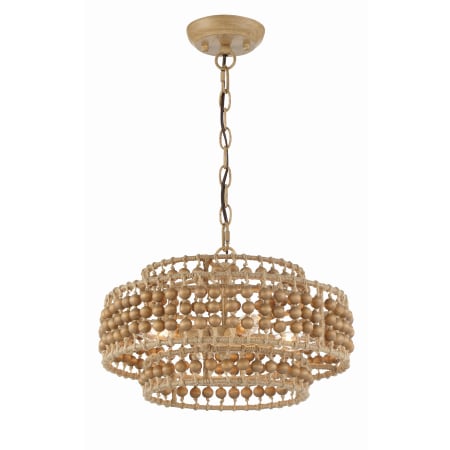 A large image of the Crystorama Lighting Group SIL-B6003 Burnished Silver