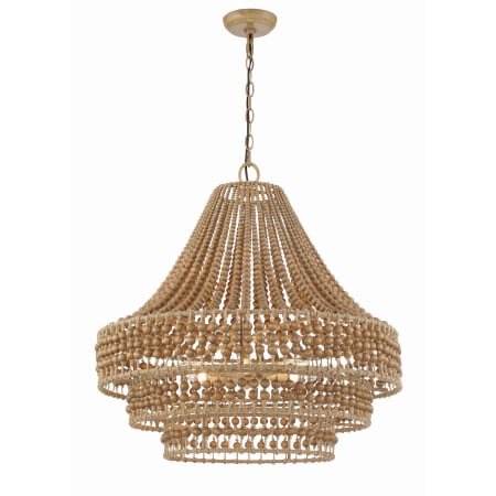 A large image of the Crystorama Lighting Group SIL-B6006 Burnished Silver