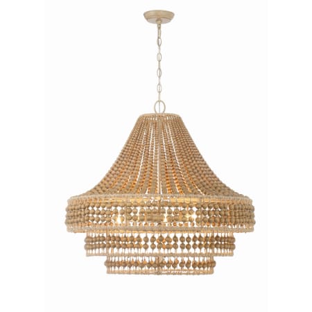 A large image of the Crystorama Lighting Group SIL-B6008 Burnished Silver