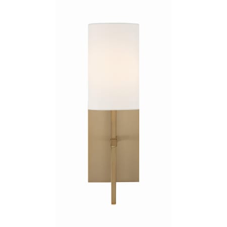 A large image of the Crystorama Lighting Group VER-241 Aged Brass