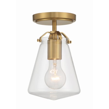 A large image of the Crystorama Lighting Group VSS-7002_CEILING Luxe Gold