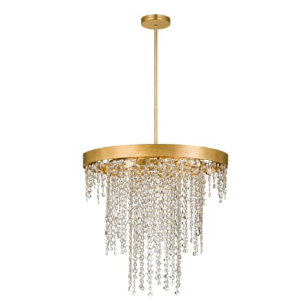 A large image of the Crystorama Lighting Group WIN-616-CL-MWP Antique Gold
