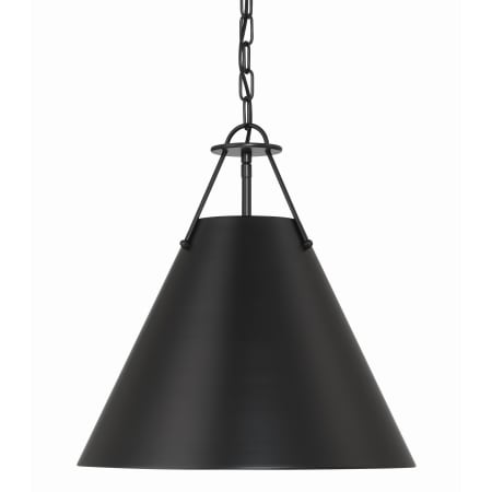 A large image of the Crystorama Lighting Group XAV-B8305 Matte Black