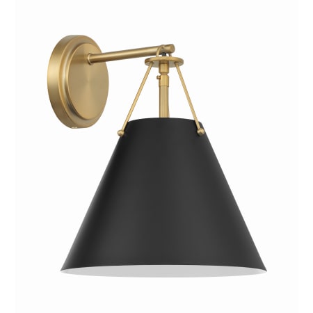A large image of the Crystorama Lighting Group XAV-B8311 Vibrant Gold