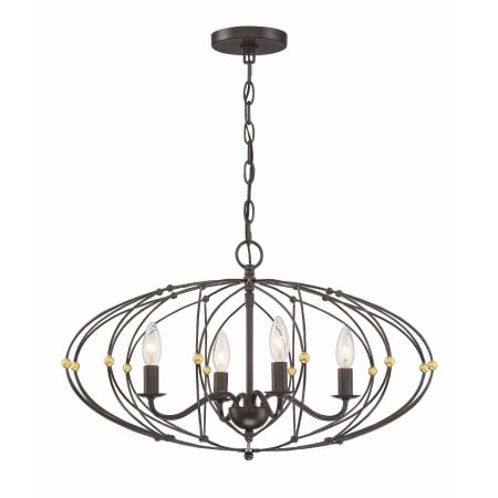 A large image of the Crystorama Lighting Group ZUC-A9034 Alternate Image