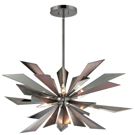 A large image of the Crystorama Lighting Group 1529 Midnight Chrome