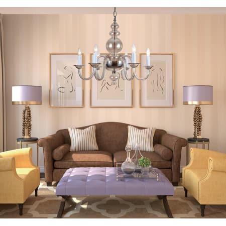 A large image of the Crystorama Lighting Group 9846-CG Crystorama Lighting Group 9846-CG