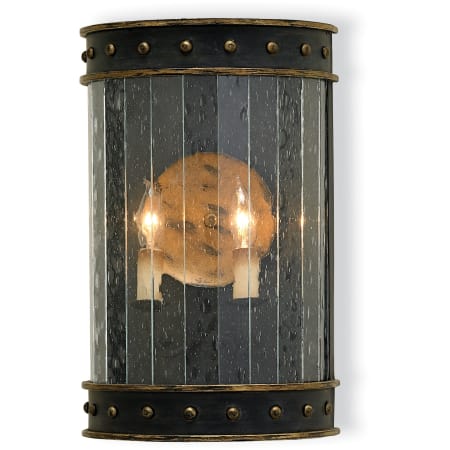 A large image of the Currey and Company 5031 Zanzibar Black/Gold