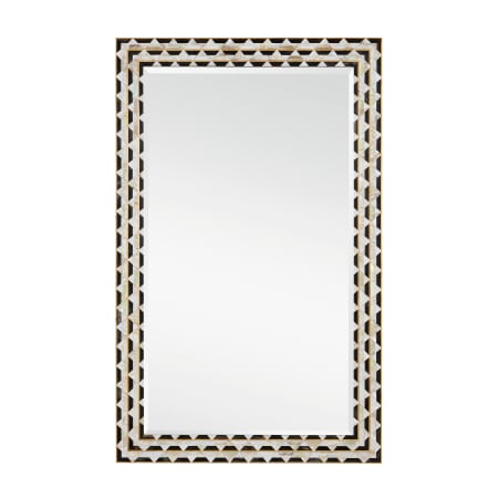 A large image of the Currey and Company 1000-0146 Natural / Brass / Mirror