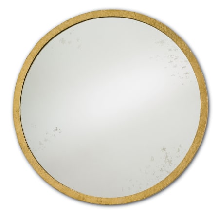A large image of the Currey and Company 1096 Contemporary Gold Leaf / Antique Mirror