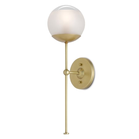 A large image of the Currey and Company 5000-0154 Brushed Brass
