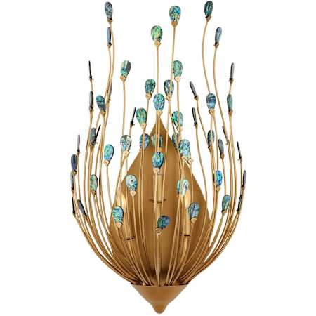A large image of the Currey and Company 5000-0247 Contemporary Gold / Natural